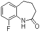 9-Fluoro-1,3,4,5-tetrahydro-2H-1-benzazepin-2-one